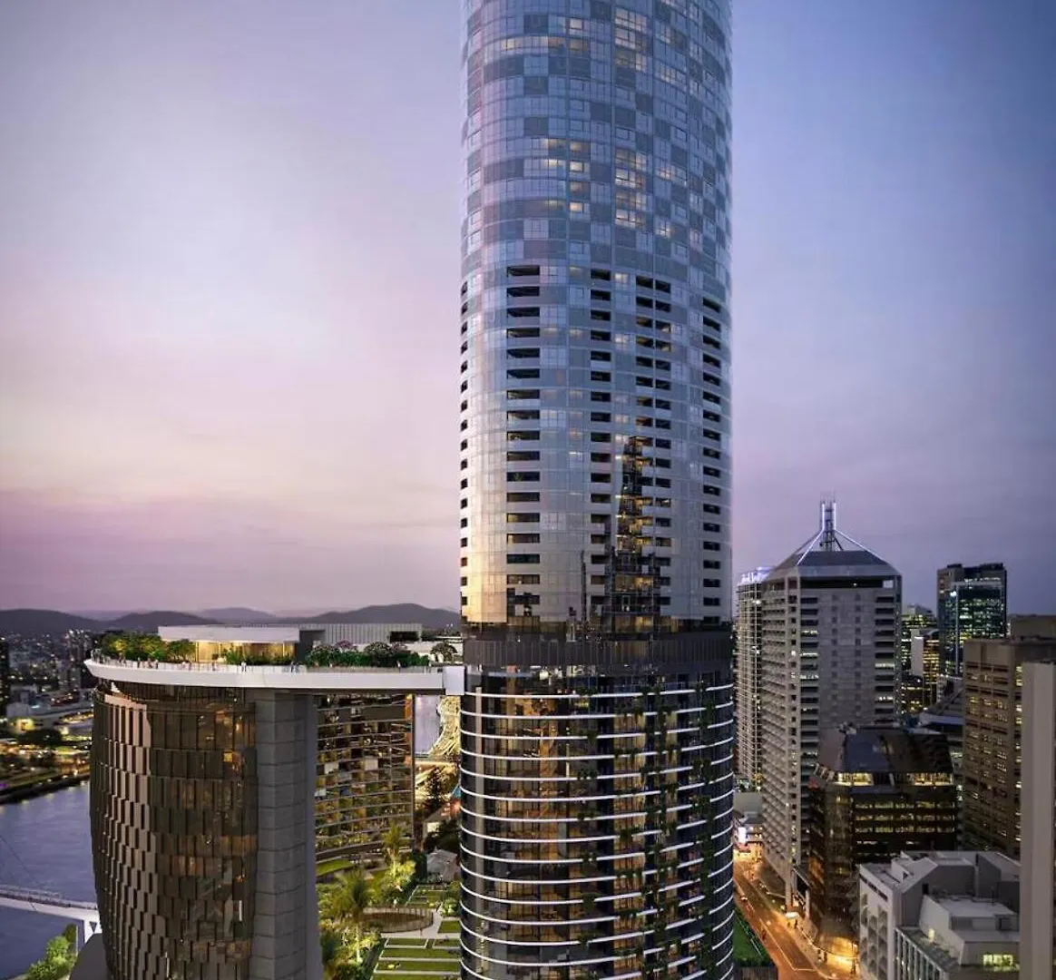 Brisbane Landmark Queens Wharf 1Bdr Luxe Apt 0*,