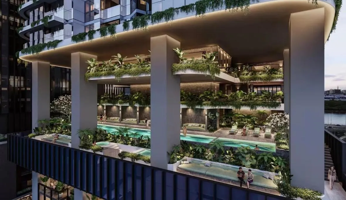 شقة Brisbane Landmark Queens Wharf 1Bdr Luxe Apt أستراليا