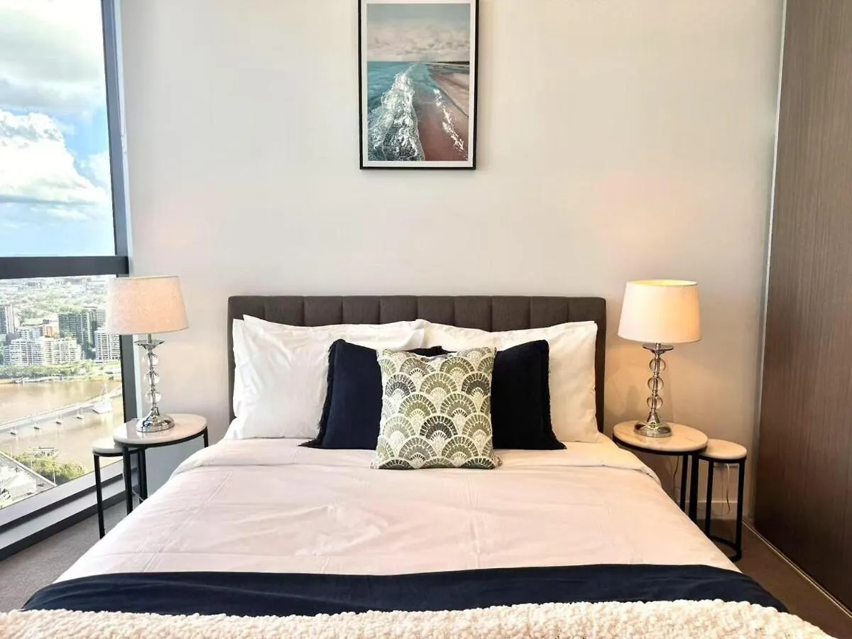 Brisbane Landmark Queens Wharf 1Bdr Luxe Apt