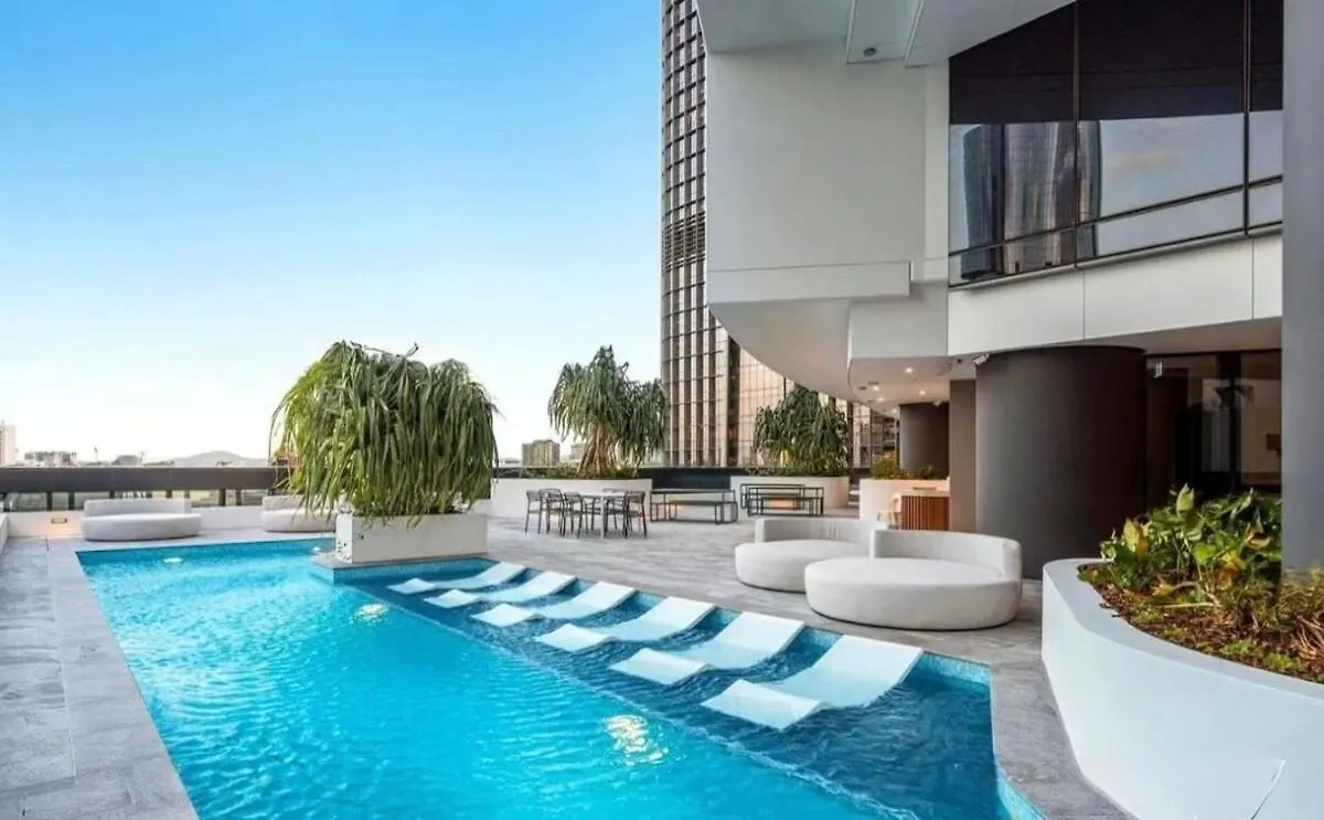 Brisbane Landmark Queens Wharf 1Bdr Luxe Apt 0*,